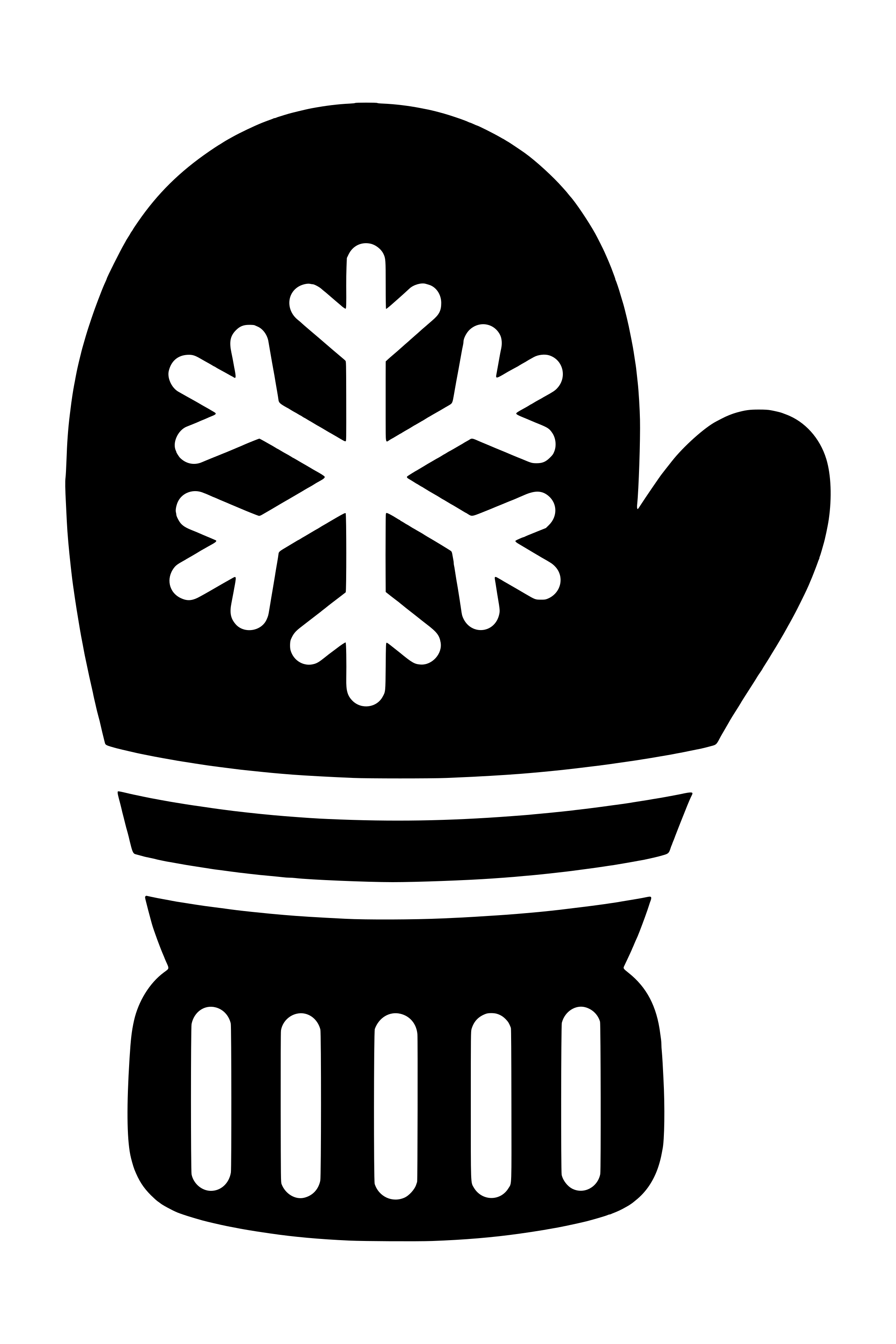 Mitten SVG cut file with a snowflake and stripe cutouts