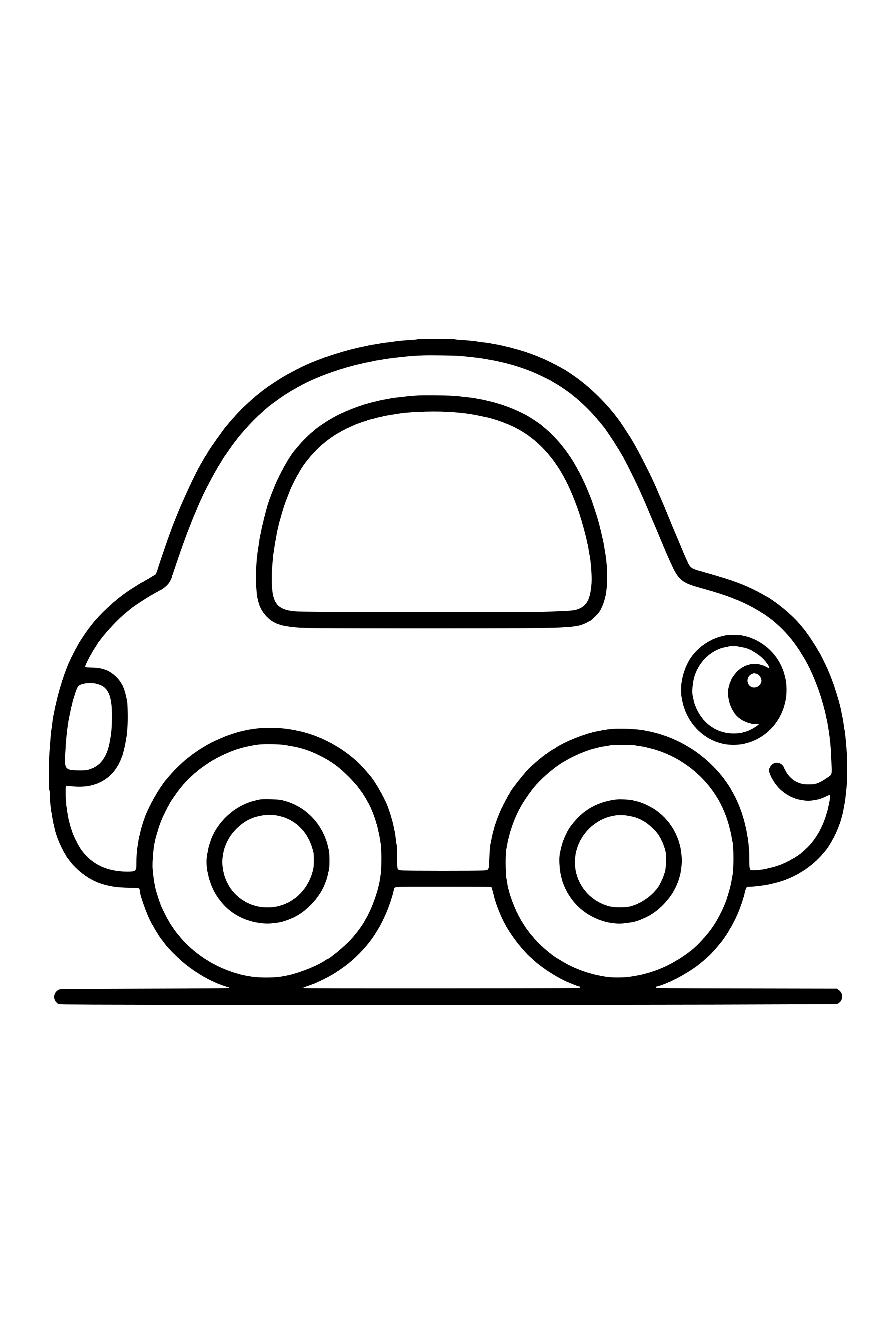 Easy coloring page of a cute cartoon car with big round wheels